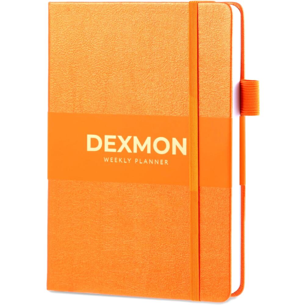 Undated Hardcover Daily Weekly Planner Time Management and Productivity Goals